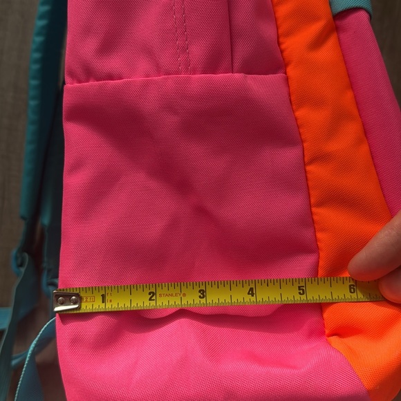 Jansport Multicolor Neon Backpack- LIKE NEW!!! - Picture 6 of 6